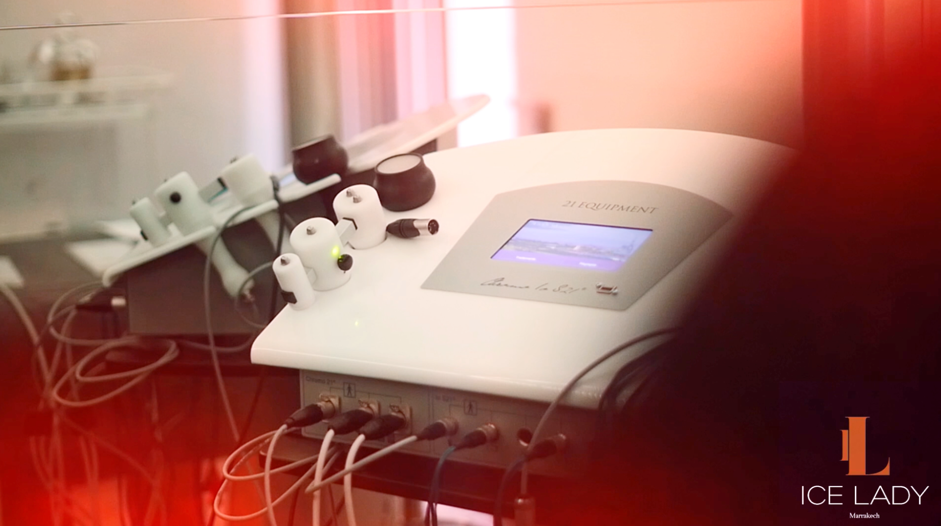 IceLady cryotherapy session